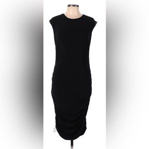 Beyond Ashley side rauched drawstring dress